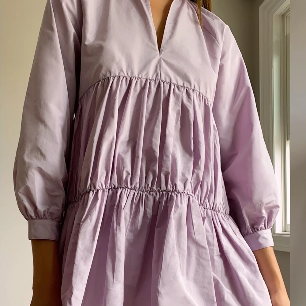 ⭐️HOST Pick⭐️ Aritzia Sunday Best Alice Taffeta Dress - Picture 13 of 14